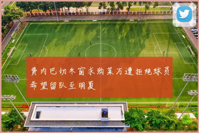 费内巴切冬窗求购莱万遭拒绝球员希望留队至明夏